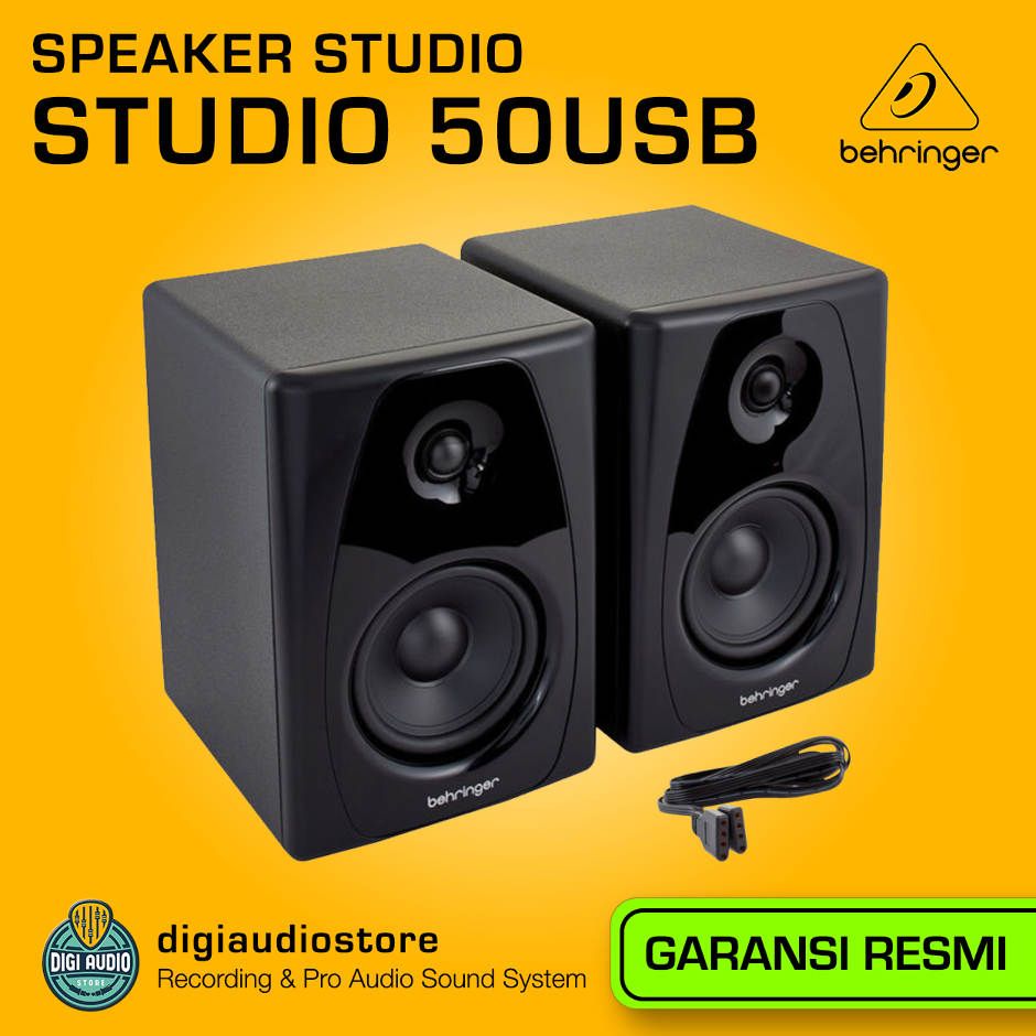 Speaker Monitor Studio & Multimedia BEHRINGER STUDIO 50USB - 5 inch 150  Watt with USB