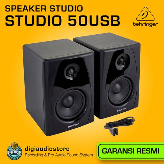 Speaker Monitor Studio & Multimedia BEHRINGER STUDIO 50USB - 5 inch 150 Watt with USB