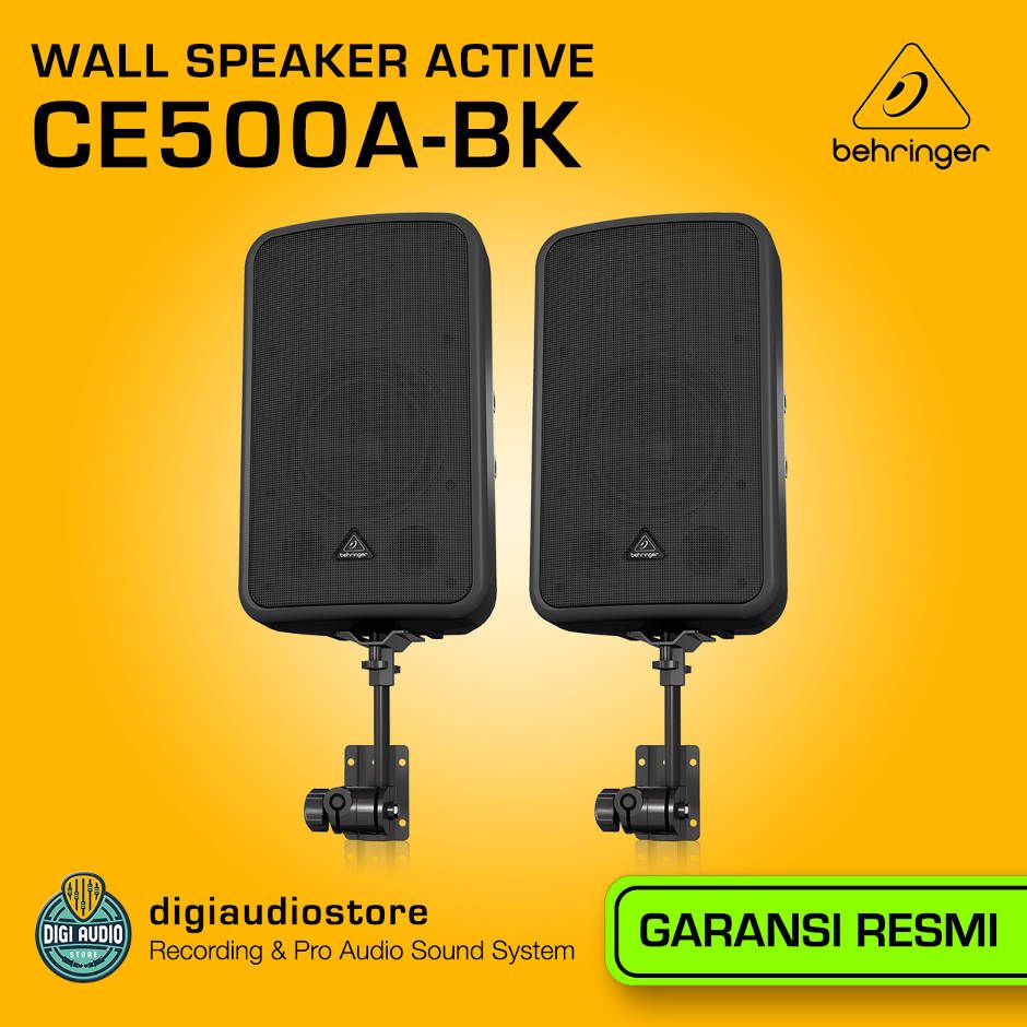 Speaker Aktif dengan Bracket Dinding Behringer CE500A-BK 80 Watt 5.5 inch