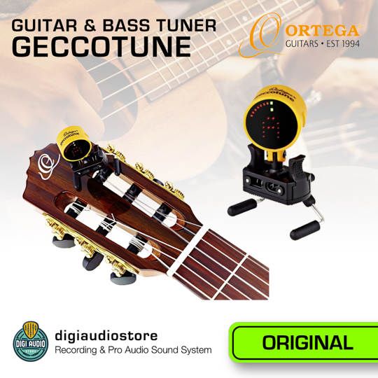 ORTEGA GECCOTUNE - Chromatic Tuner 360 - Guitar Bass Ukulele