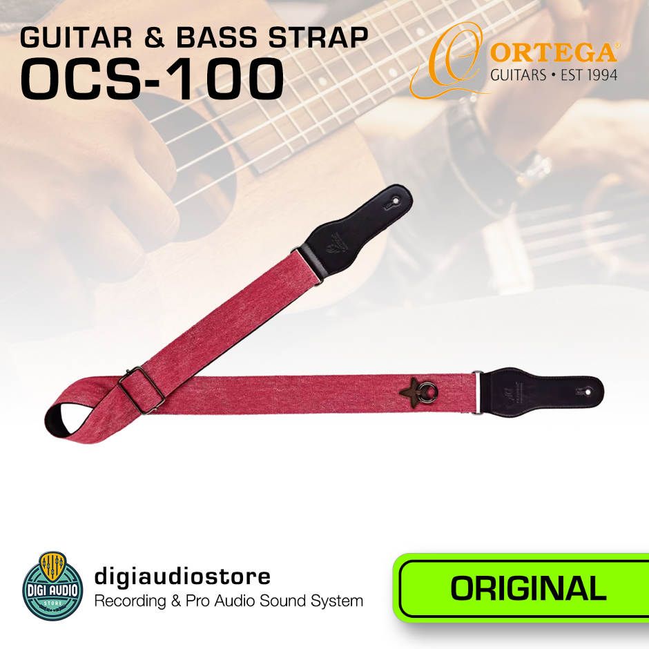 Tali Strap Gitar & Bass ORTEGA Highland Series - Premium Guitar Straps