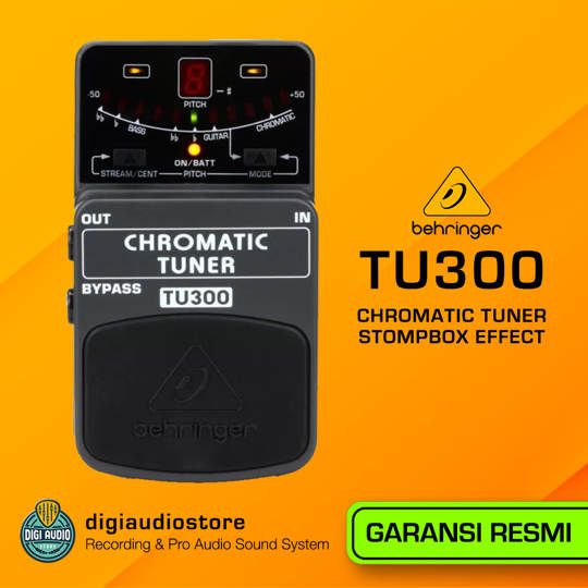 Behringer TU300 Ultimate Guitar / Bass Tuner Stompbox