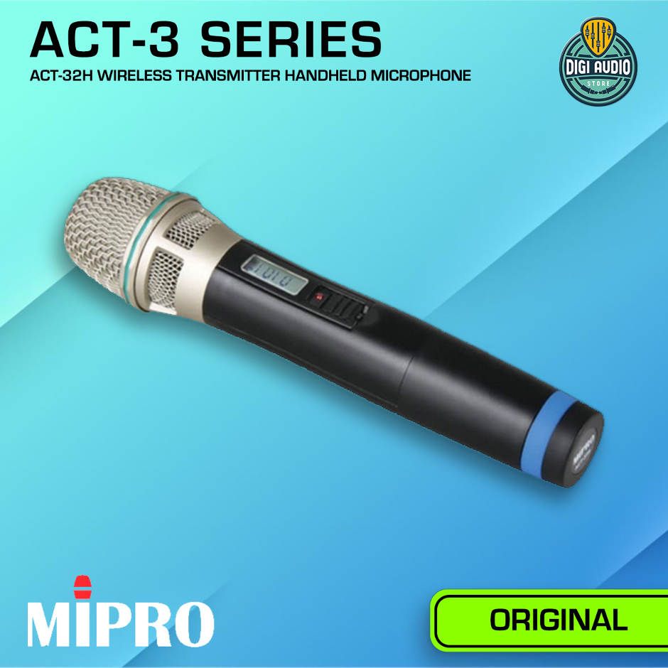 Wireless Microphone Vocal & Headset Mic Omni-DIrectionalDual Channel MIPRO ACT312B-ACT32H-ACT32T-MU55HN