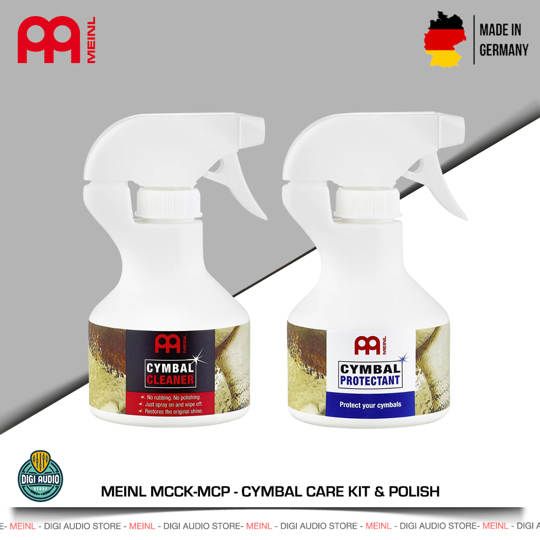 Meinl Cymbals MCCK-MCP Cymbal Care Kit / Cleaner Pembersih & Polish Cymbal