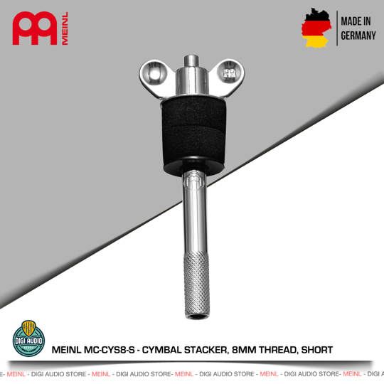 Meinl MC-CYS8-S Cymbal Stacker 8mm Short Version - Sambungan Stand Cymbal Susun