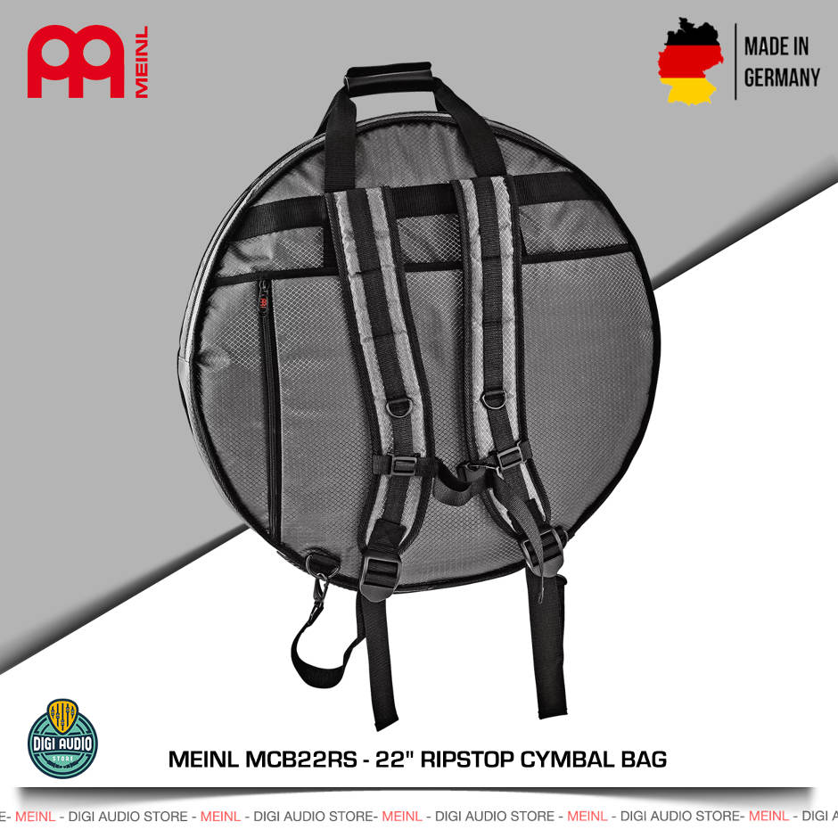 MEINL MCB22RS - Ristop Fabric Cymbal Bag 22 Inch - Tas Backpack Cymbal