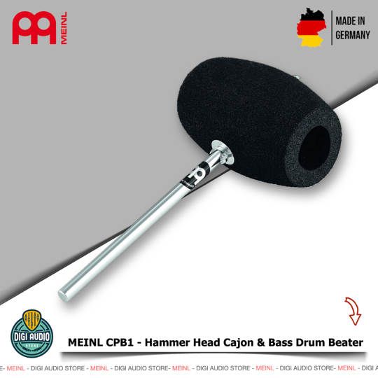 MEINL HAMMER HEAD CAJON & BASS DRUM BEATER FOAM RUBBER - CPB1