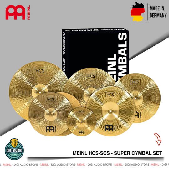 MEINL HCS-SCS Super Set Cymbal Drum - HCS Series