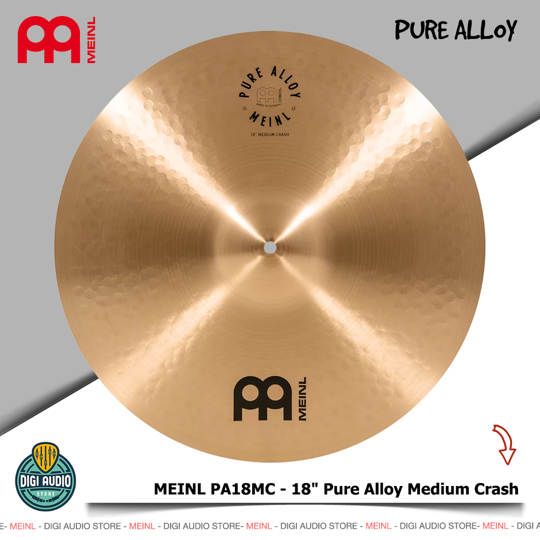 Meinl PA18MC - 18 inch Pure Alloy Medium Crash Cymbal
