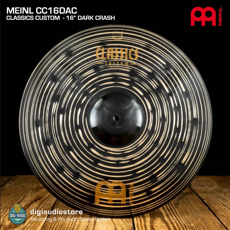 Meinl CC16DAC - 16 inch Classics Custom Dark Crash Cymbal
