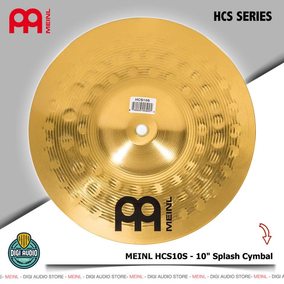 MEINL HCS10S - Cymbal Drum 10 inch Splash - HCS Series