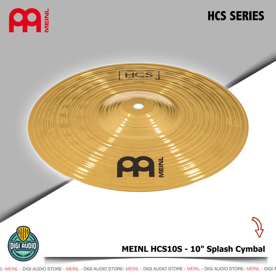 MEINL HCS10S - Cymbal Drum 10 inch Splash - HCS Series