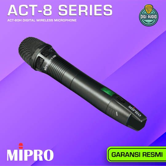 Wireless Transmitte Handheld Microphone MIPRO ACT-80H - ACT-8 Series