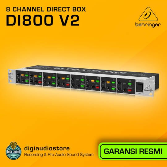Direct Aktif Box Behringer ULTRA-DI Pro DI800 V2 - 8 Channel DI BOX