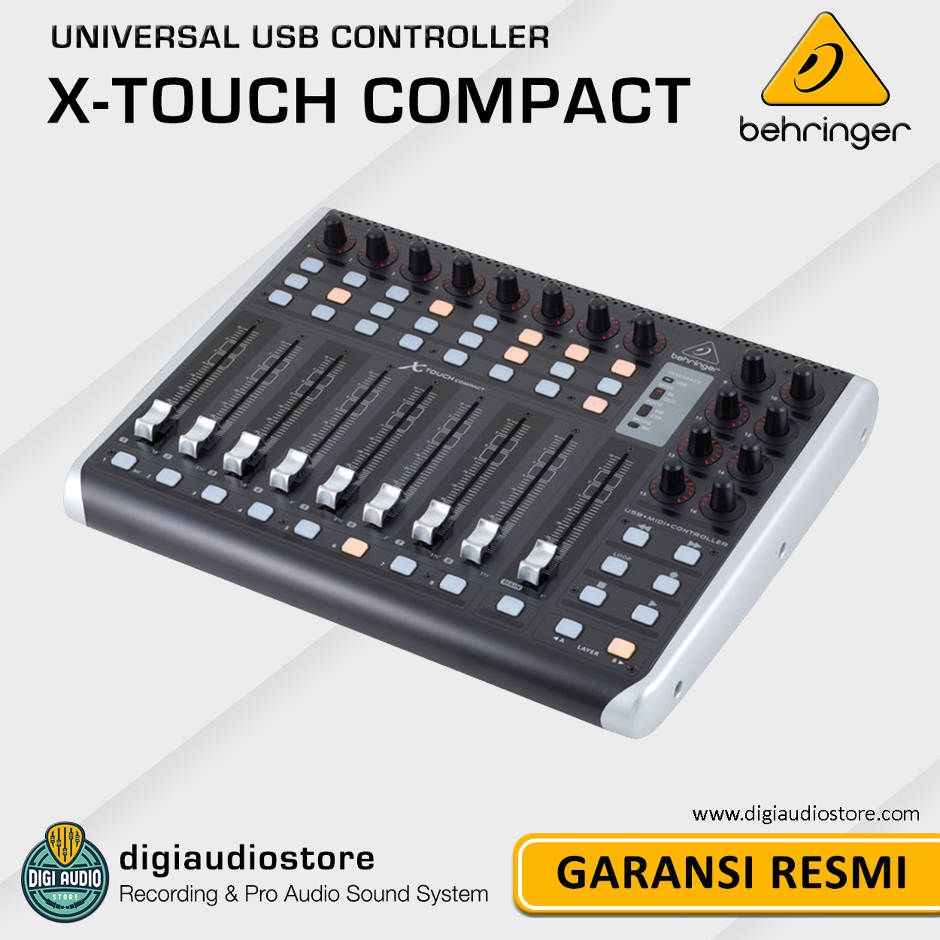 Behringer X-Touch Compact Universal USB & MIDI Controller - Remote DAW Controller