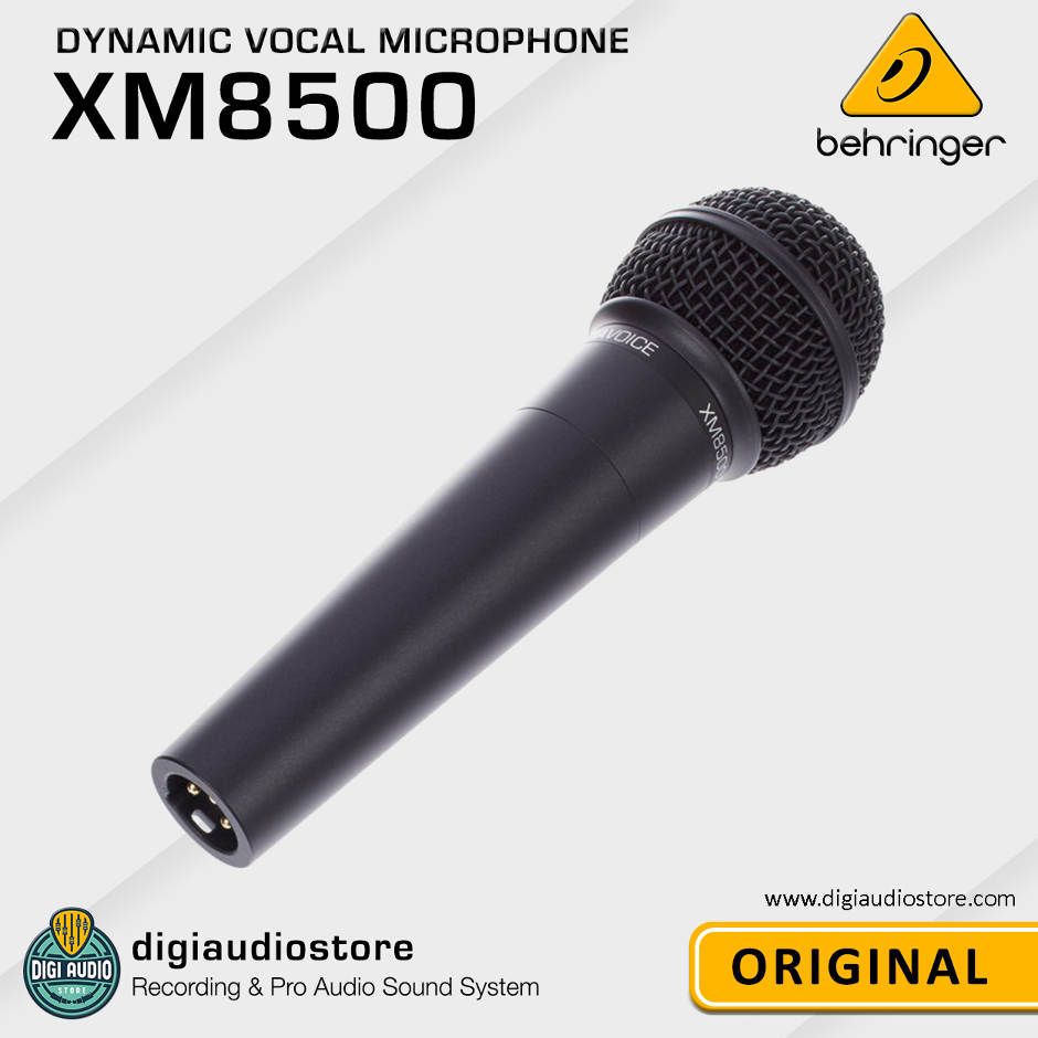 Dynamic Vocal Microphone Behringer XM8500 - Cardioid Polar Pattern