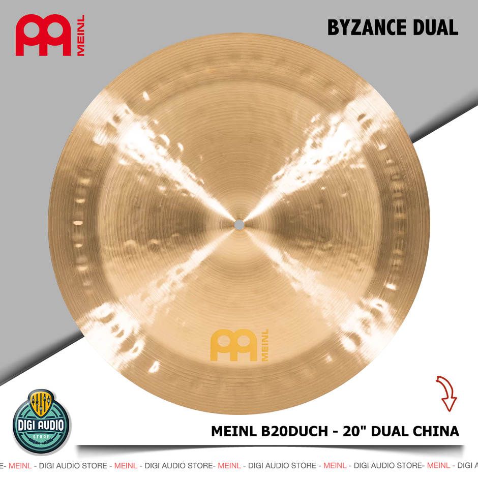 CYMBAL DRUM MEINL B20DUCH - 20 INCH DUAL CHINA BYZANCE DUAL
