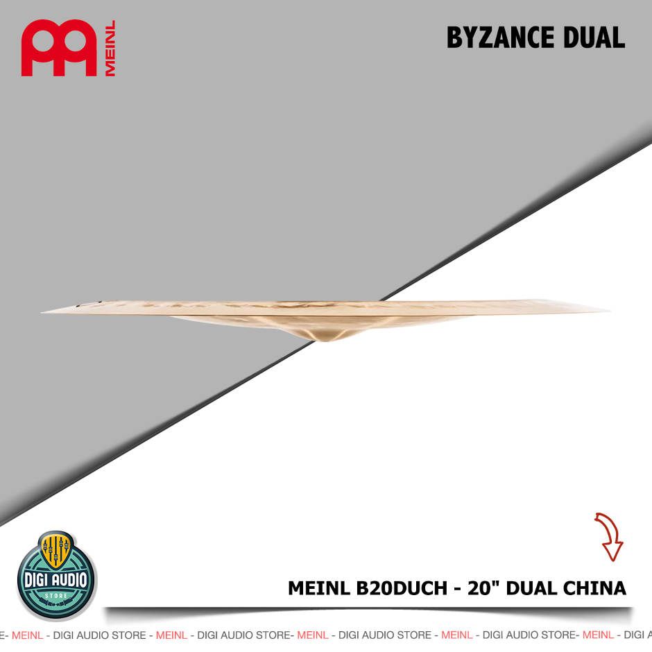 CYMBAL DRUM MEINL B20DUCH - 20 INCH DUAL CHINA BYZANCE DUAL