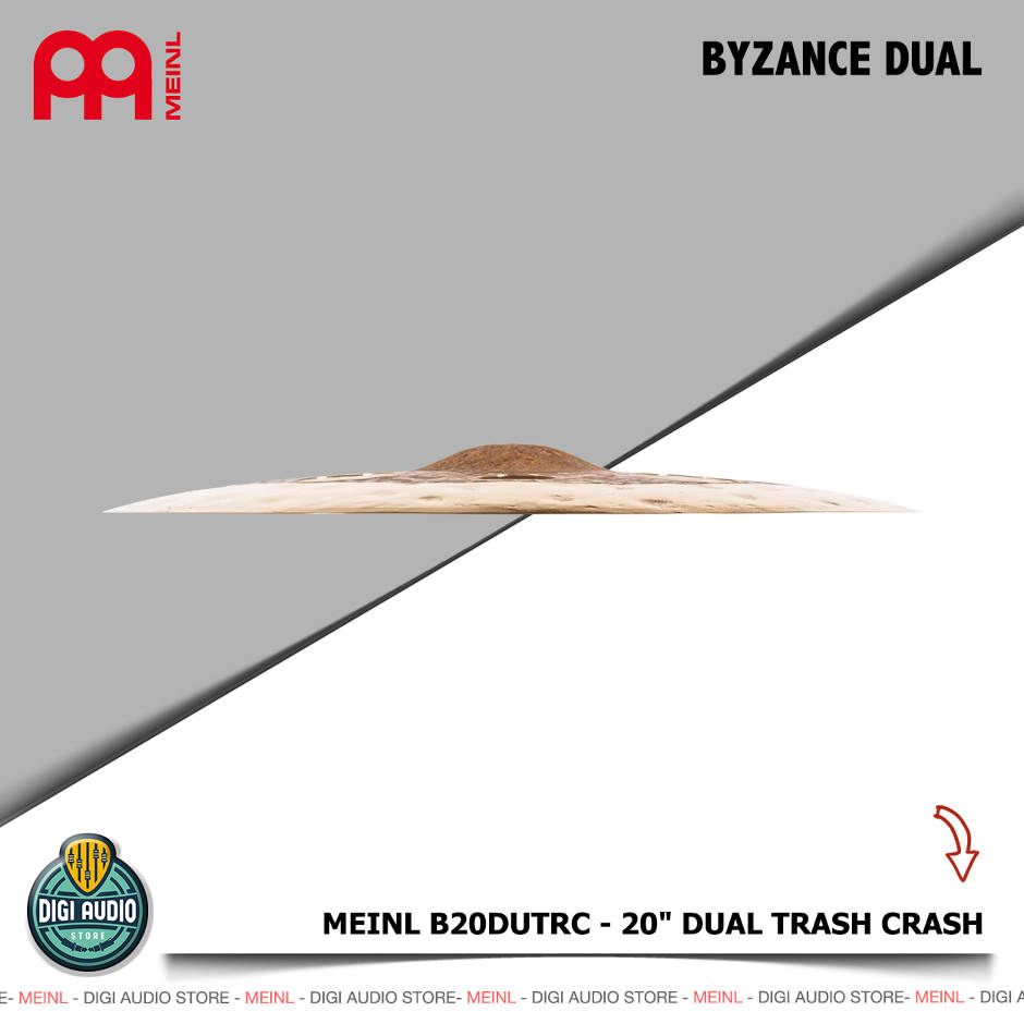 CYMBAL DRUM MEINL B20DUTRC - 20 INCH DUAL TRASH CRASH BYZANCE DUAL