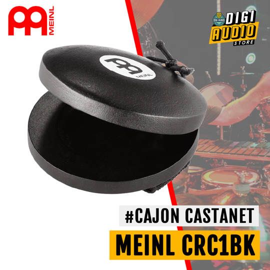 MEINL CAJON RING CASTANET BLACK SIAM OAK CASTANET - CRC1BK