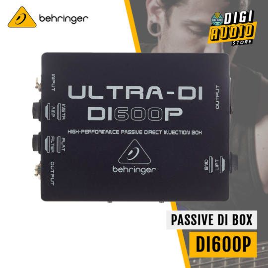 Direct Box Pasif Behringer ULTRA-DI DI600P - DI BOX