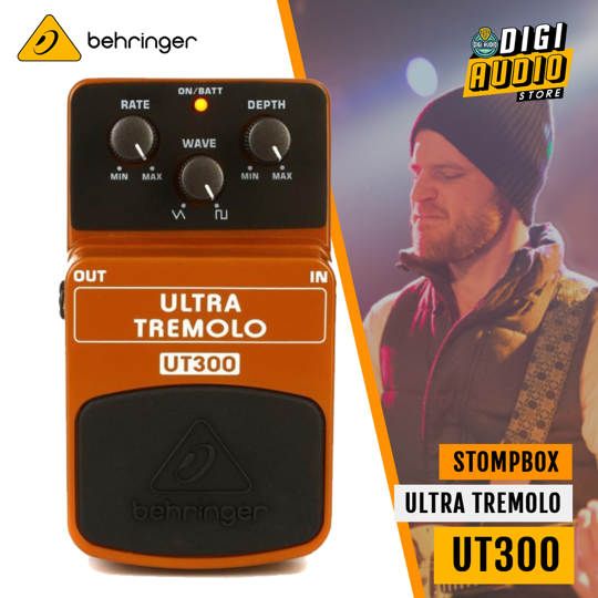 Pedal Efek Gitar Stompbox Behringer UT300 Ultra Tremolo