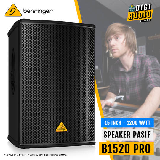 Speaker pasif sound system Behringer Eurolive B1520 Pro - 15 inch - 1200 Watt