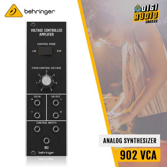 Behringer 902 VOLTAGE CONTROLLED AMPLIFIER Analog Synthesizer VCA Module Eurorack
