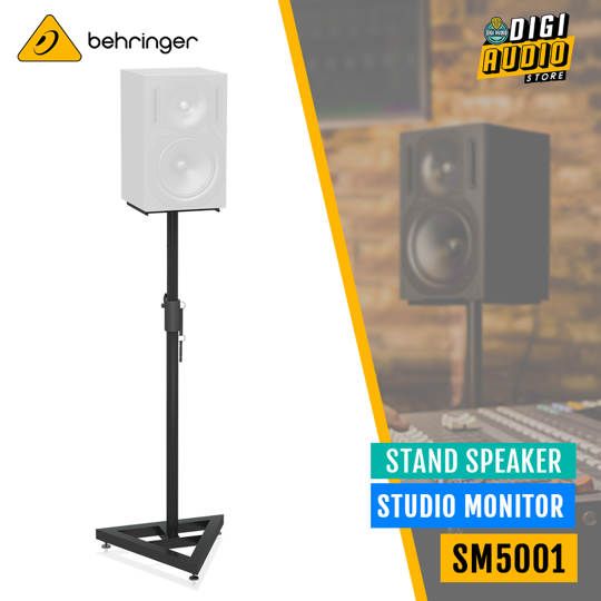 Behringer SM5001 - Heavy-Duty Height-Adjustable Monitor Stand