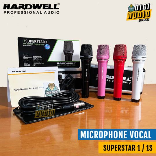 Hardwell Superstar 1 / 1S - Microphone Cable - Mic Kabel