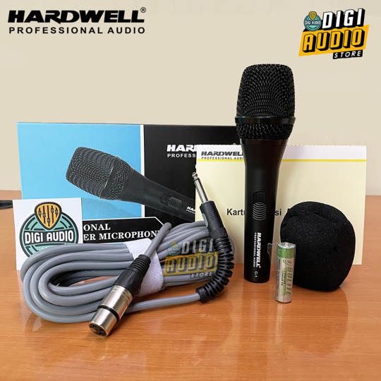 Microphone Condenser Vocal Kabel Hardwell C-1 - Mic Condensor