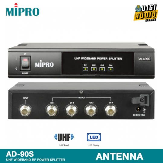 MIPRO AD-90S UHF Wideband RF Power Splitter