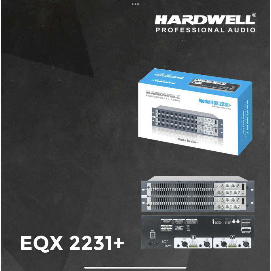 HARDWELL EQX 2231+ Graphic Equalizer
