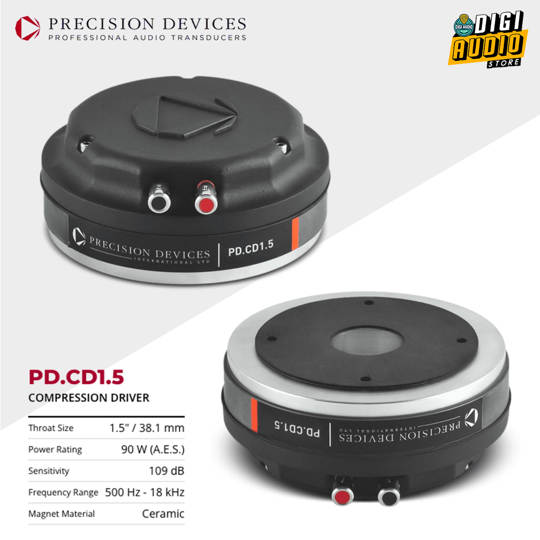 Precision Devices PD.CD1.5 - 1.5 inch 90 Watt Speaker Komponen