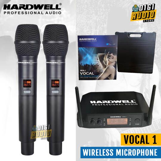 Hardwell Vocal 1 Wireless Microphone Vocal - 2 Mic - VOCAL1