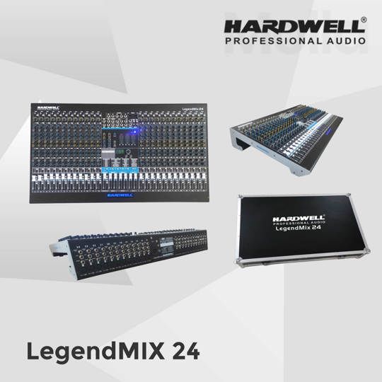 Hardwell Legendmix 24 - Audio Mixer 24 Channel