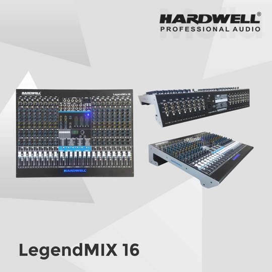 Hardwell Legendmix 16 - Audio Mixer 16 Channel