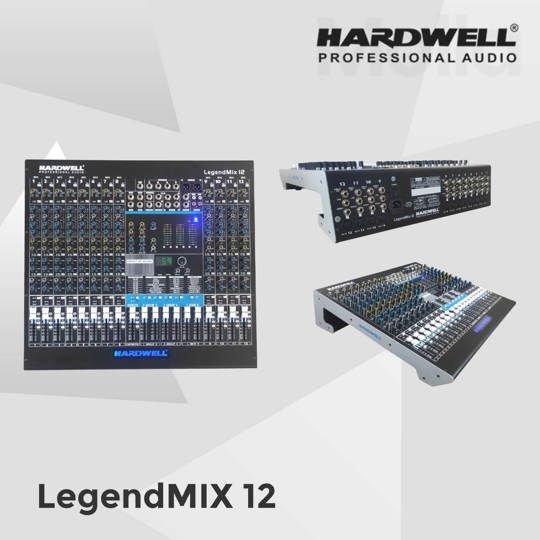 Hardwell Legendmix 12 - Audio Mixer 12 Channel