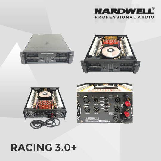 Hardwell Racing 3.0+ Power Amplifier Balap Class TD - Output 2 x 4800 watt 2 ohm