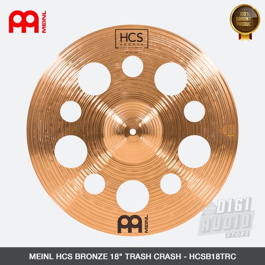 MEINL HCSB18TRC Cymbal Drum HCS Bronze 18 inch Trash Crash