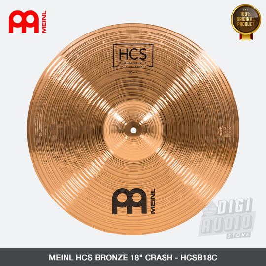 MEINL HCSB18C Cymbal Drum HCS Bronze 18 inch Crash