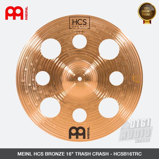 MEINL HCSB16TRC Cymbal HCS Bronze 16 inch Trash Crash