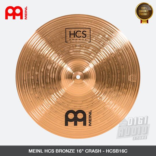 MEINL HCSB16C Cymbal Drum Crash 16 inch - HCS Bronze