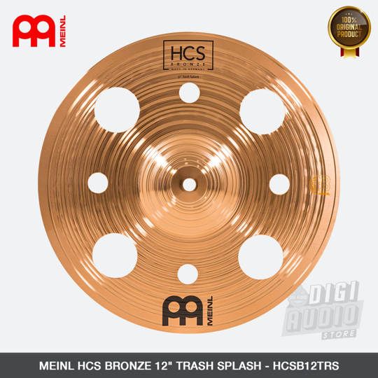 MEINL HCSB12TRS Cymbal Drum HCS Bronze 12 inch Trash Splash