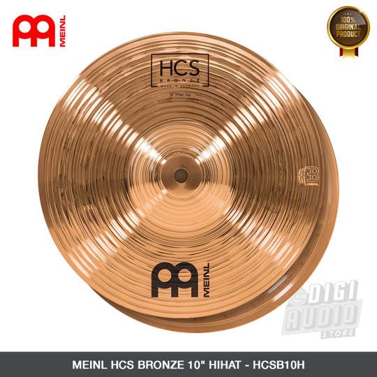 MEINL HCSB10H Cymbal Drum HCS Bronze 10 inch Hihat