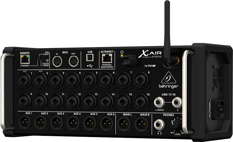 Cara MeReset Digital Audio Mixer Behringer X-Air XR12 XR16 dan XR18 ke Setelan Pabrik