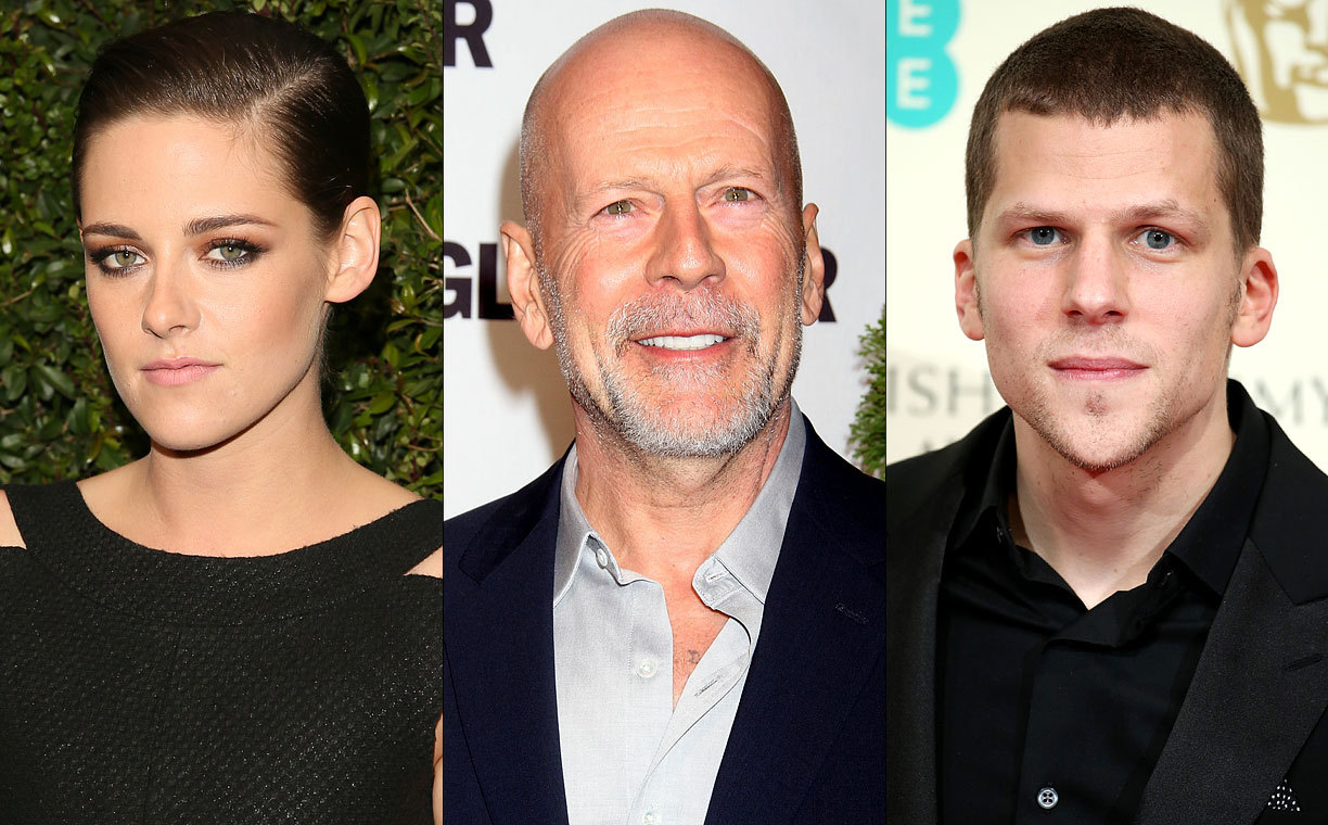 Kristen Stewart, Jesse Eisenberg, Bruce Willis confirmed for next Woody Allen film