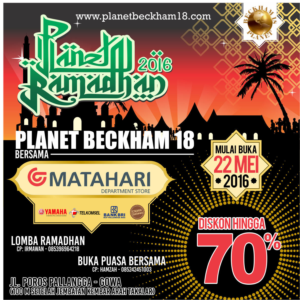 Planet Ramadhan 2016 bersama Matahari Dept. Store