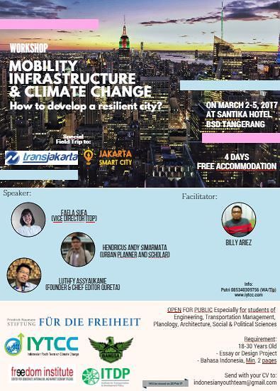 MOBILITY INFRASTRUCTURE & CLIMATE CHANGE