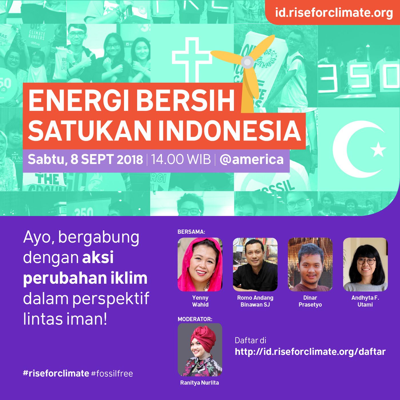Aksi Global Serentak RISE FOR CLIMATE